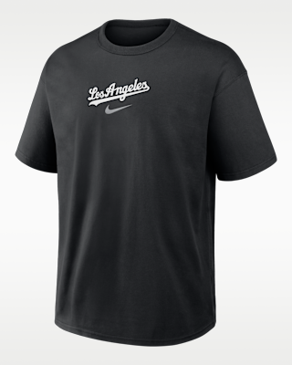 Los Angeles Dodgers City Name Max90 Men's Nike MLB T-Shirt. Nike.com